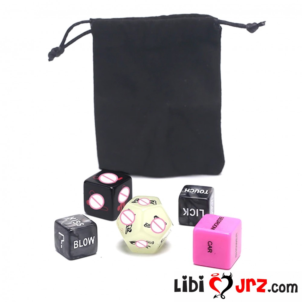 Sexshop Dice Kit For Sexual Romp Of Positions And Actions